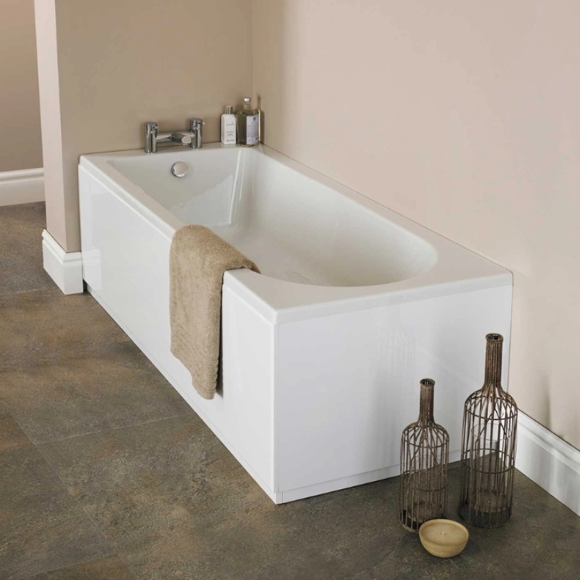 Luna Round 1800 x 800mm Single Ended Bath - Image 1